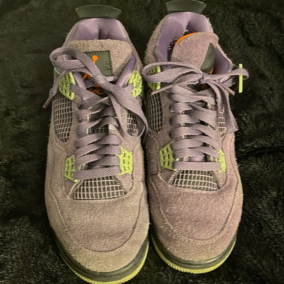 Jordan 4 Canyon Purple Worn 3X Great Condition No Damage - Picture 1 of 16